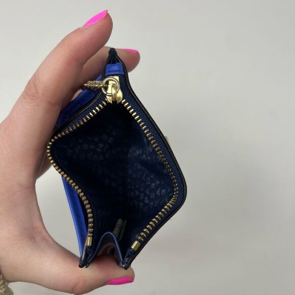 KATE SPADE New York♠️red white blue keychain wallet card holder designer holder - Picture 3 of 3